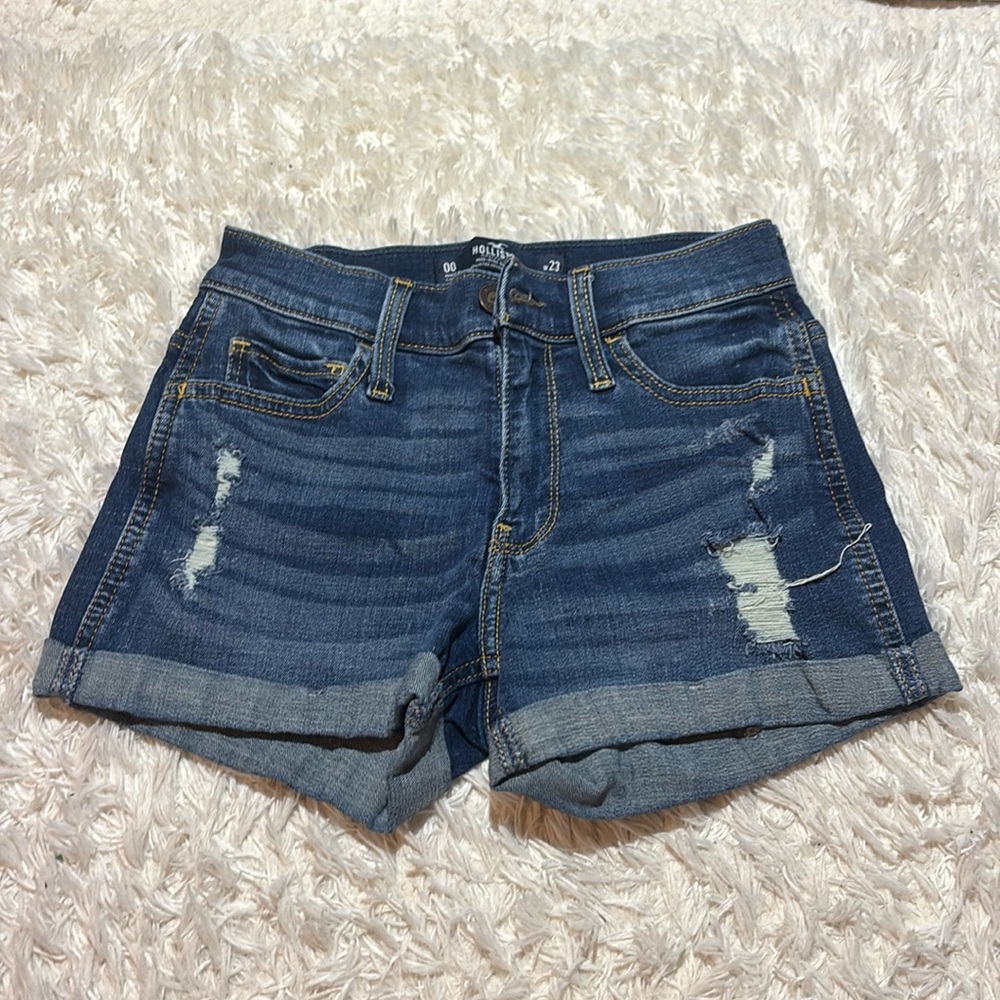 Hollister denim shorts